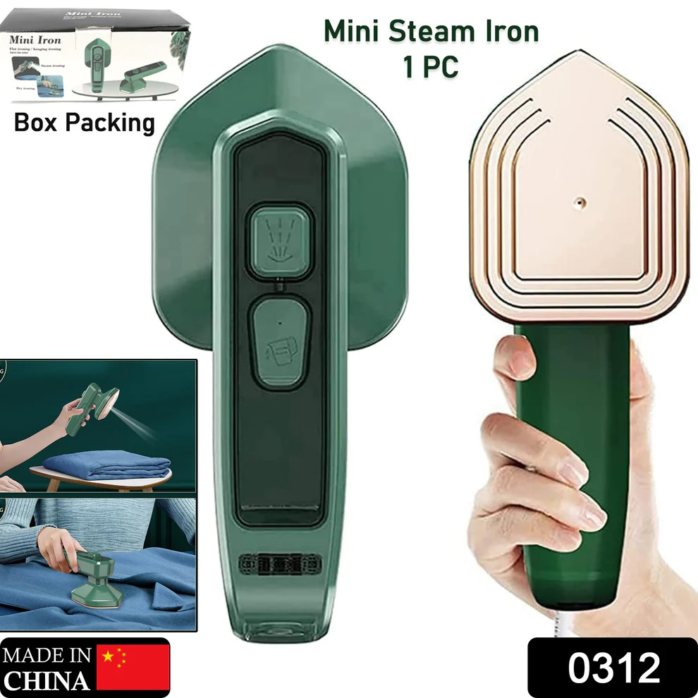 Mini Steamer & Iron: 2-in-1 Portable Travel Friendly Mini Steamer & Iron: 2-in-1 Portable Travel Friendly
